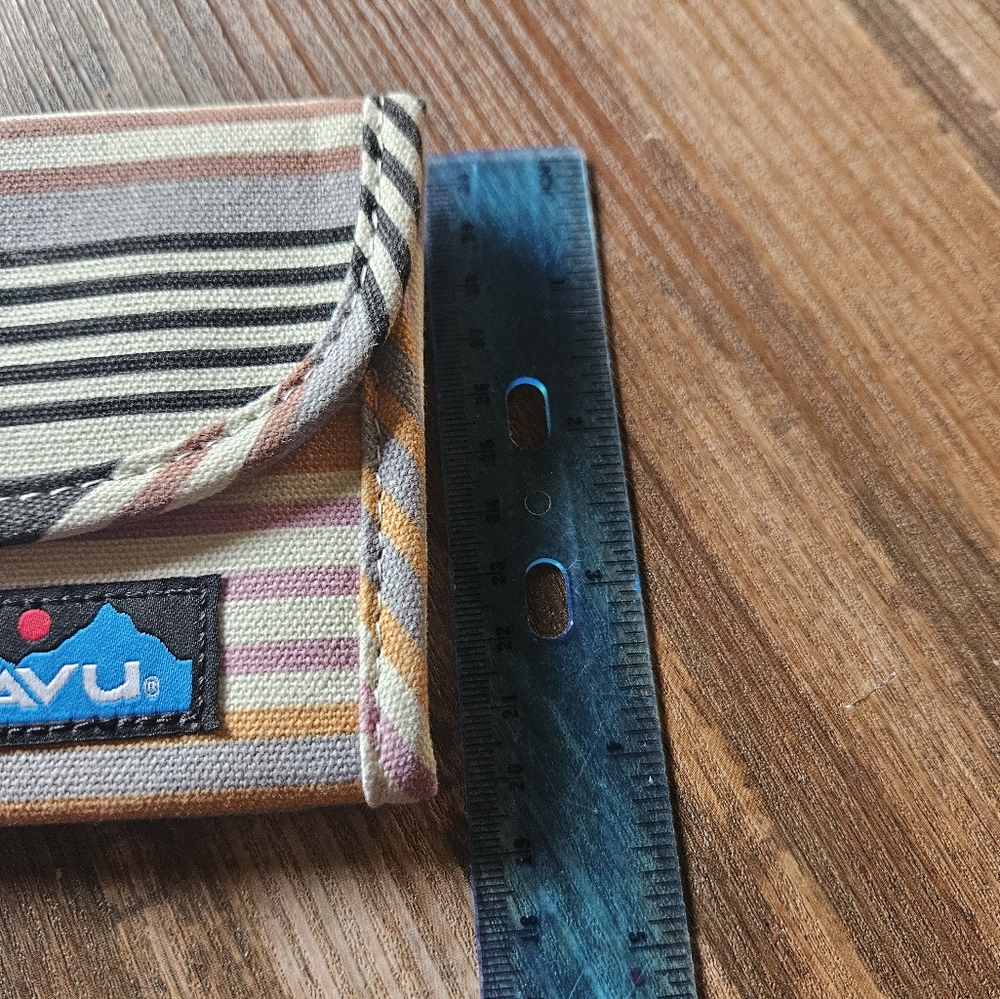 KAVU Big Spender Tri-fold Wallet Clutch DOSEWALLIPS #27 - Picture 3 of 5